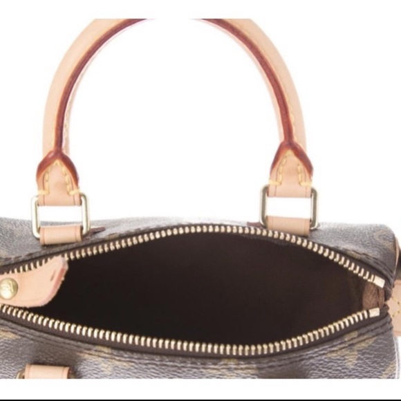 Authentic Louis Vuitton Nano Speedy - Picture 6 of 9